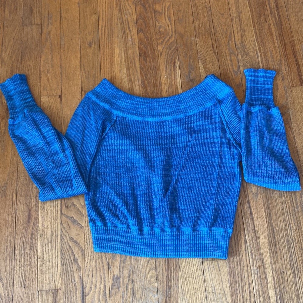 Free people boat neck sweater size M